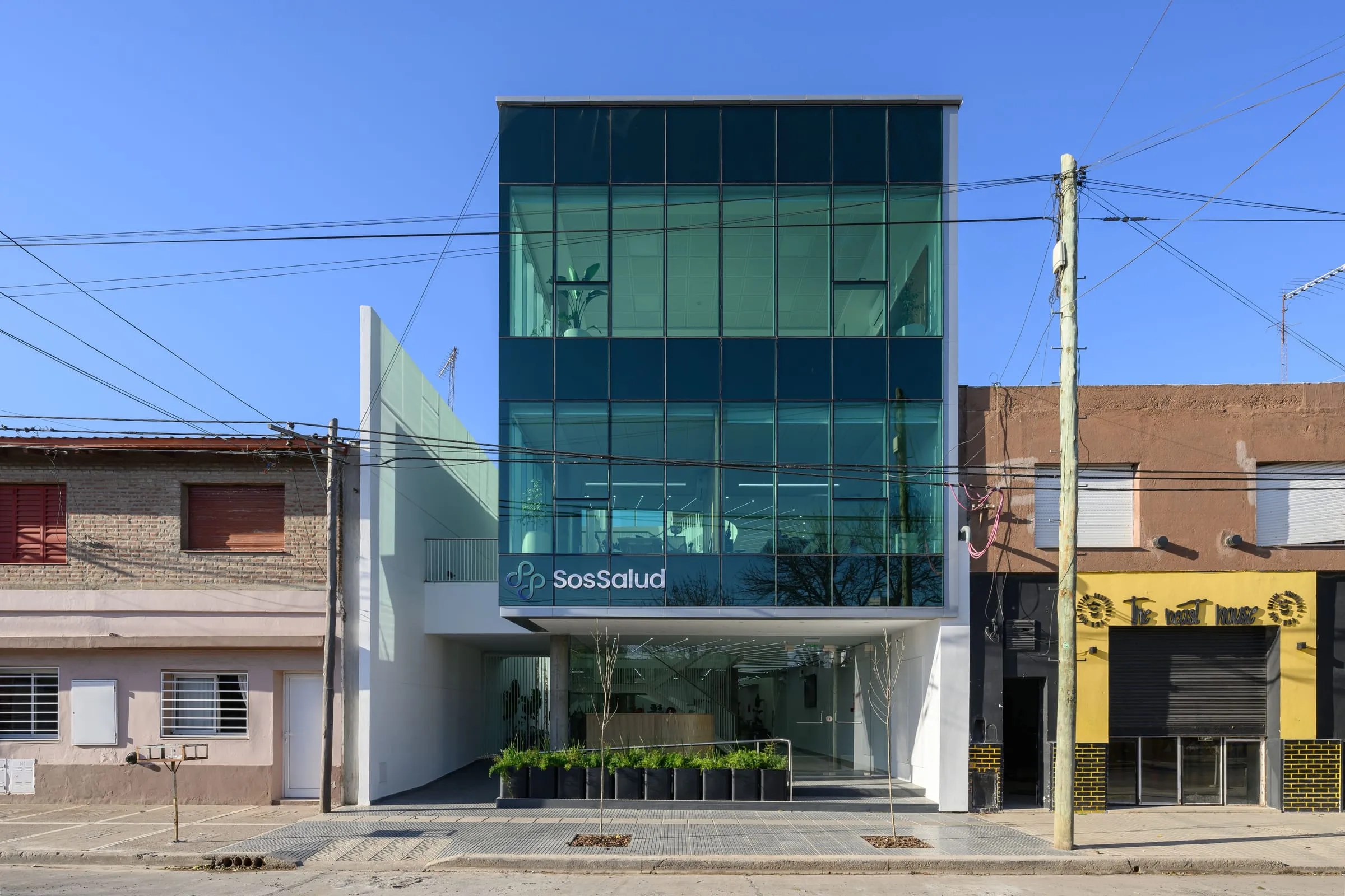 Sede Central SOS Salud, vista del edificio