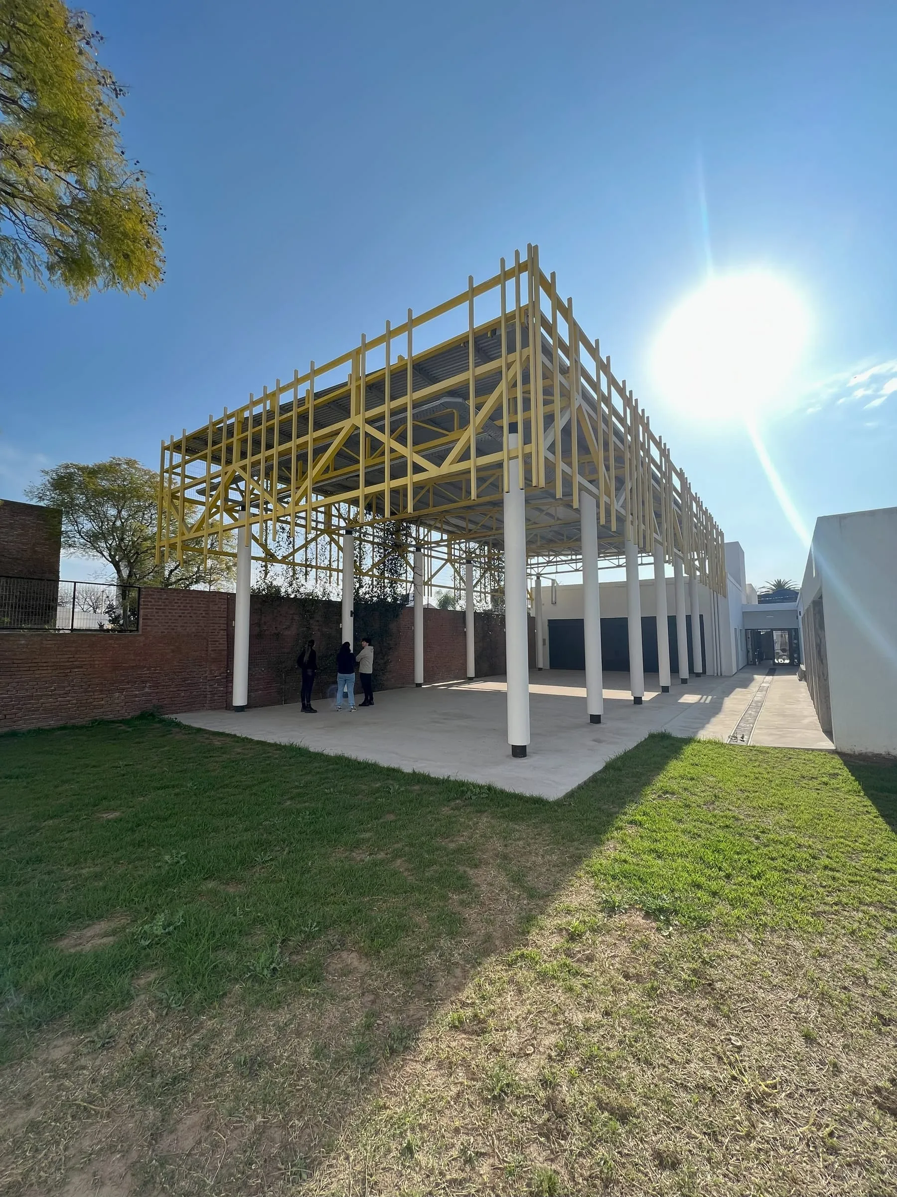 Espacio Multicultural, vista del edificio restaurado